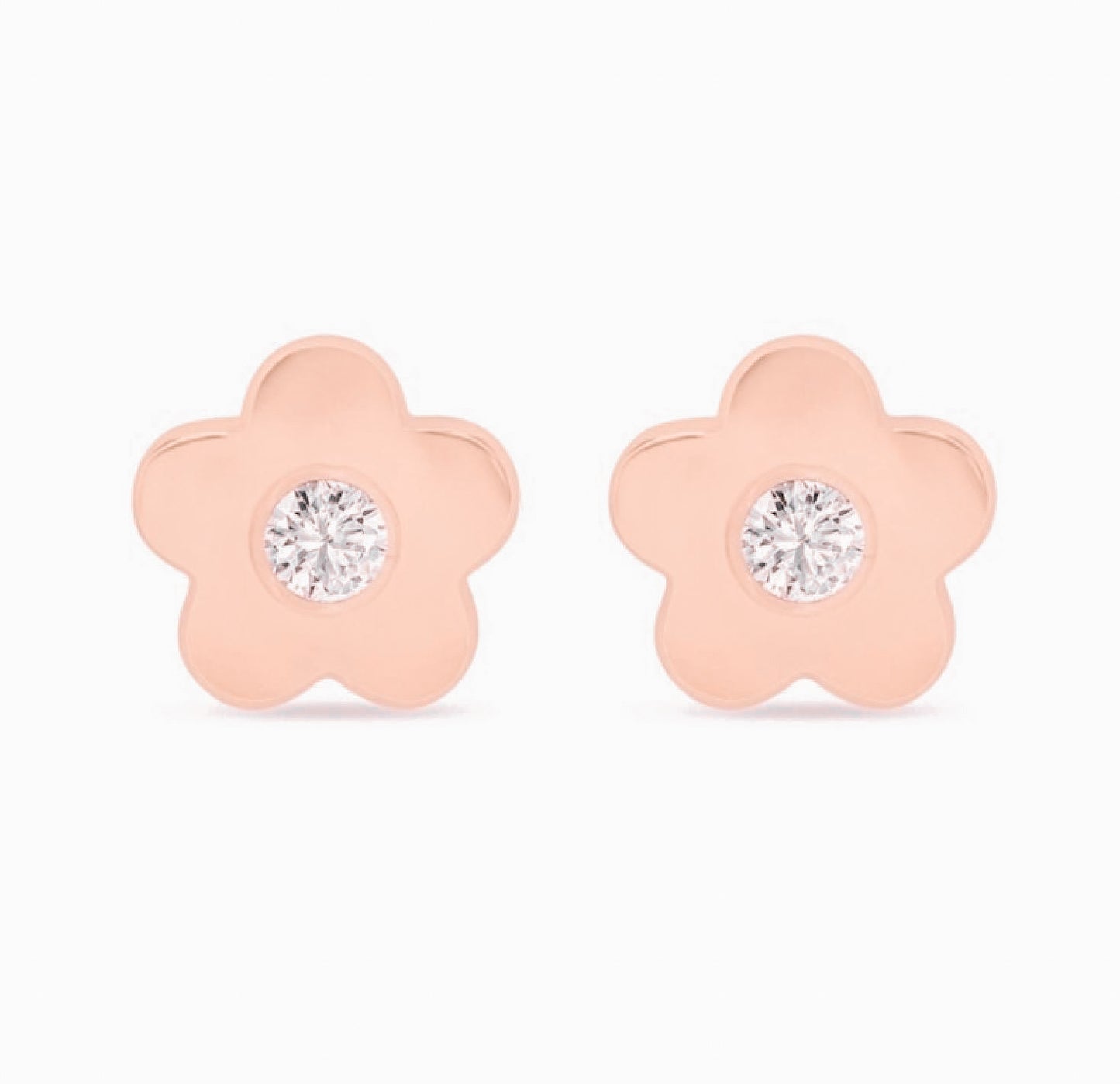 Diamond Daisy Studs