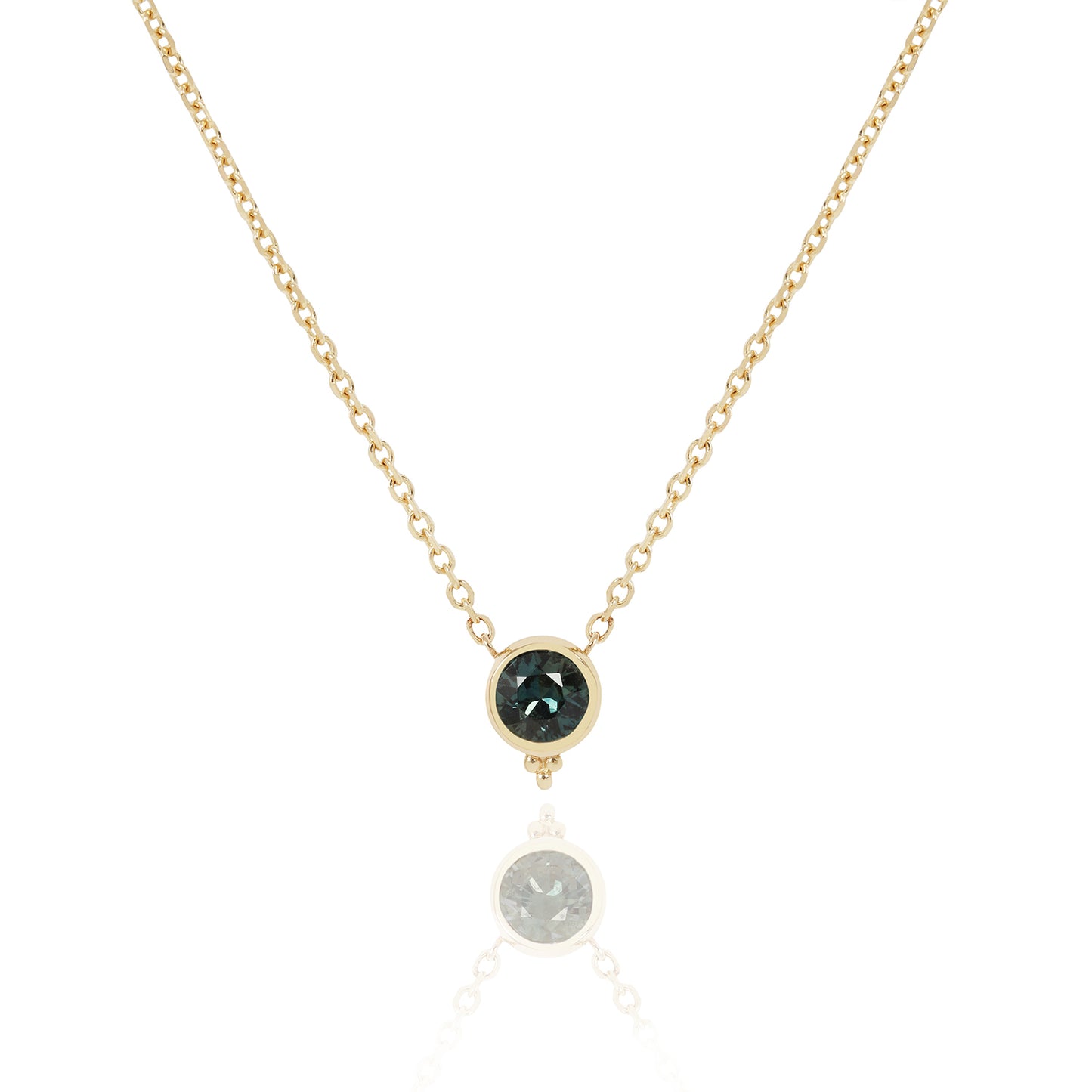 Triya Gemstone Pendant Necklace