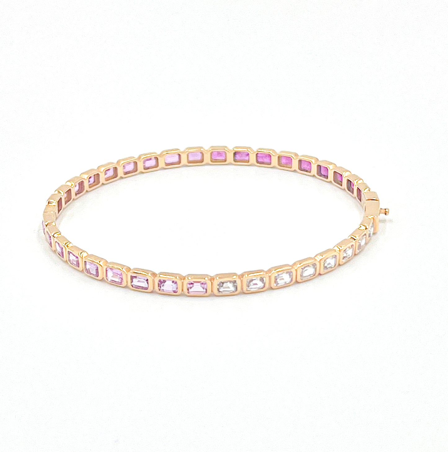 Ombré Pink Sapphire Bracelet