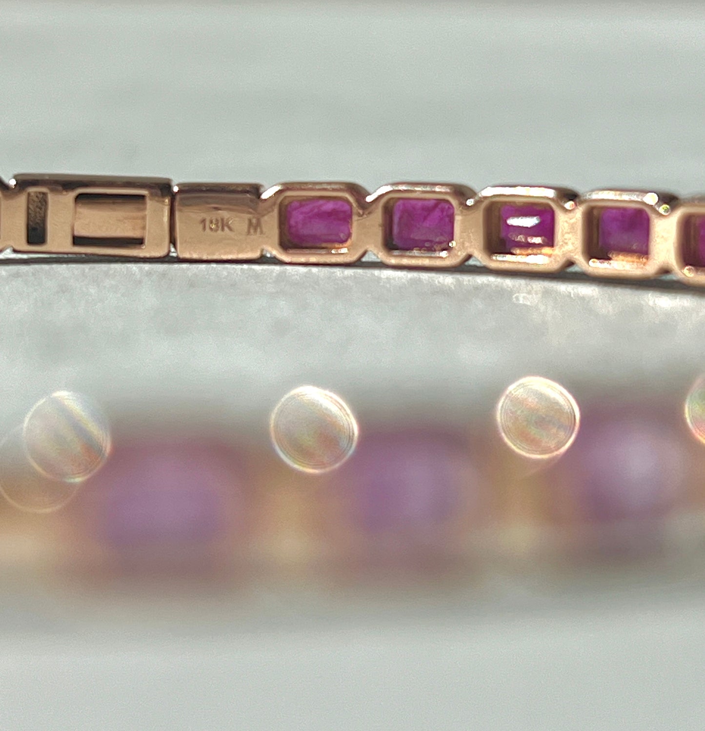 Ombré Pink Sapphire Bracelet